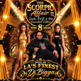 Scorpio Affair “Souls R&B & 90’s Dancehall Edition”